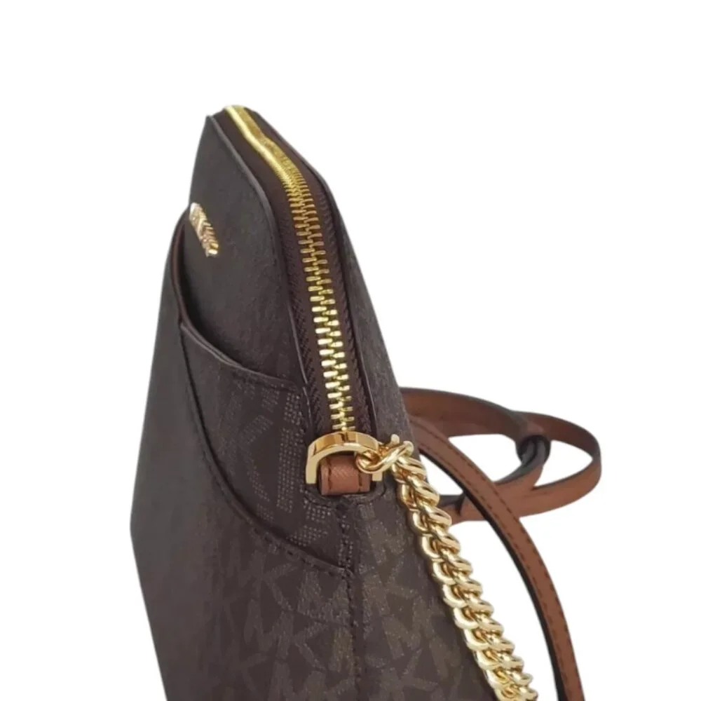MICHAEL KORS  Jet Set Travel  medium  logo Dome  crossbody Bag NWT